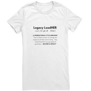 Legacy LeadHER - White Tee